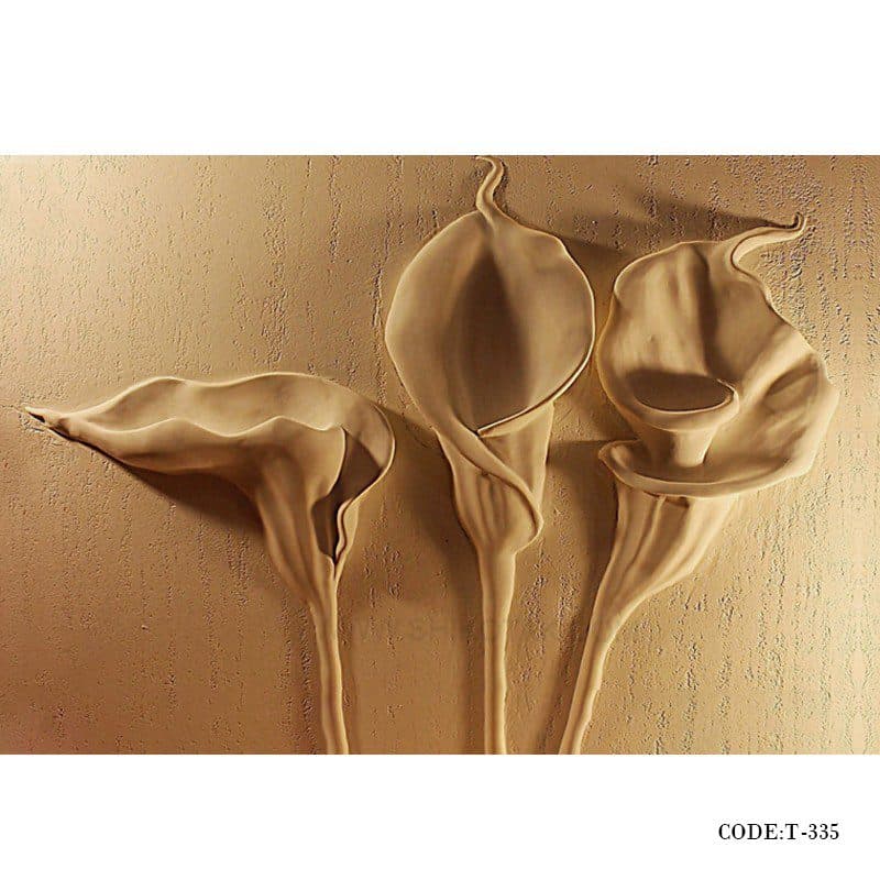 پوستر دیواری سه بعدی پارچه ای طرح شیپوری