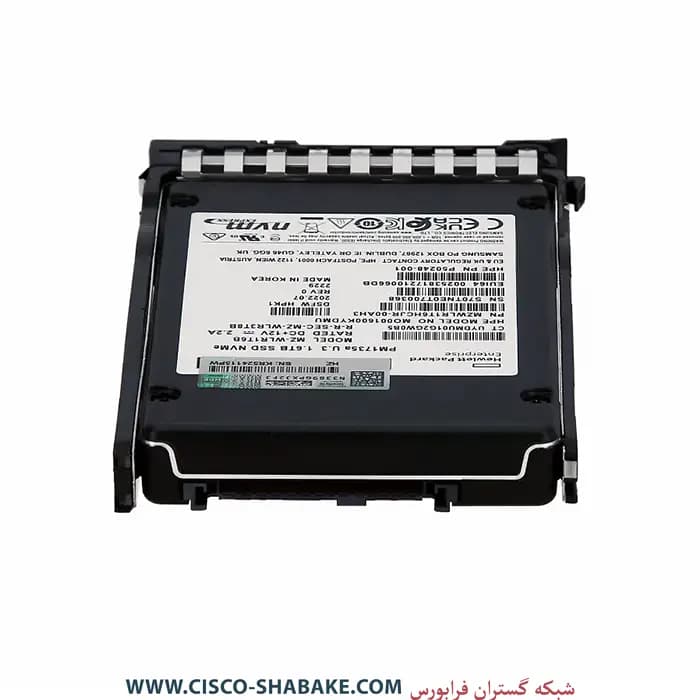هارد SSD سرور HPE 1.6TB PM1735a NVMe Gen4 MU SFF BC U.3 P50227-B21 — تصویر ۳