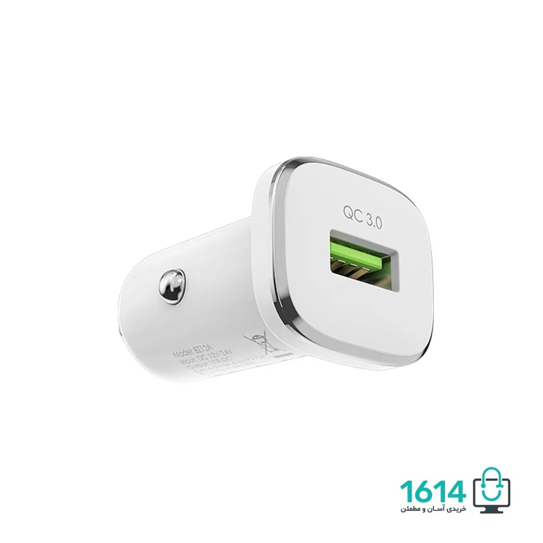 شارژر فندکی بروفون مدل BZ12A QC3.0 با کابل تایپ سی — تصویر ۱۱