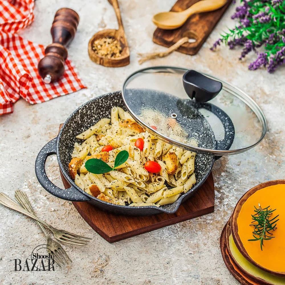 تابه ووک چدنی مدل تیام سایز 24 نالینو کد 01165 — تصویر ۷