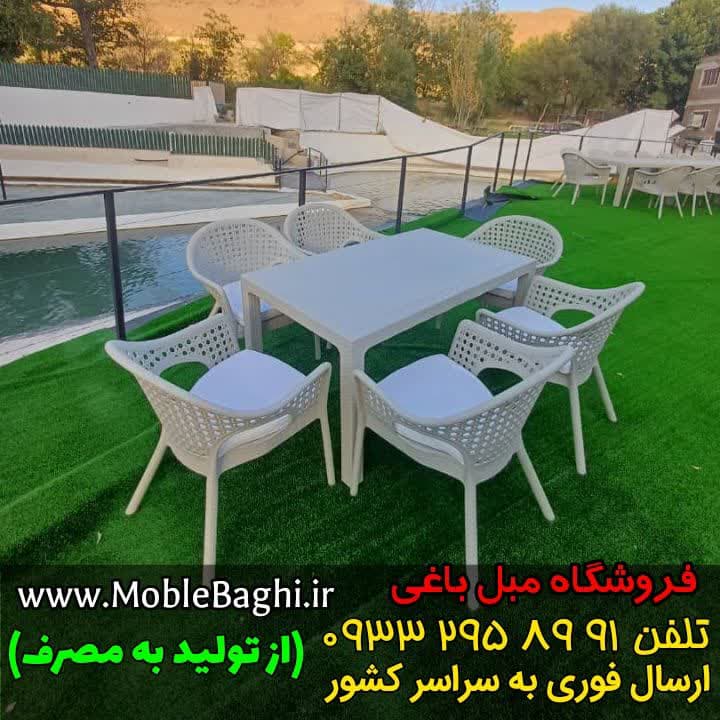 صندلی کافه پلیمری مدل 999 — تصویر ۷