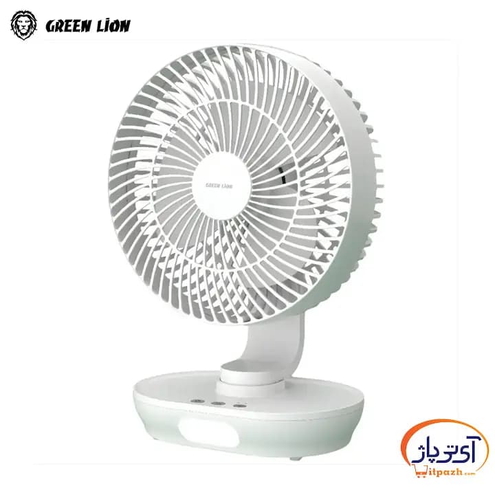 پنکه رومیزی شارژی گرین لاین 8 اینچی مدل GL-DF11 — تصویر ۱۰