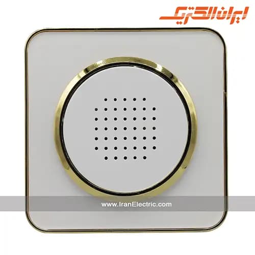 زنگ دینگ دانگ اسپیناس طلایی زه سفید میان سفید — تصویر ۷