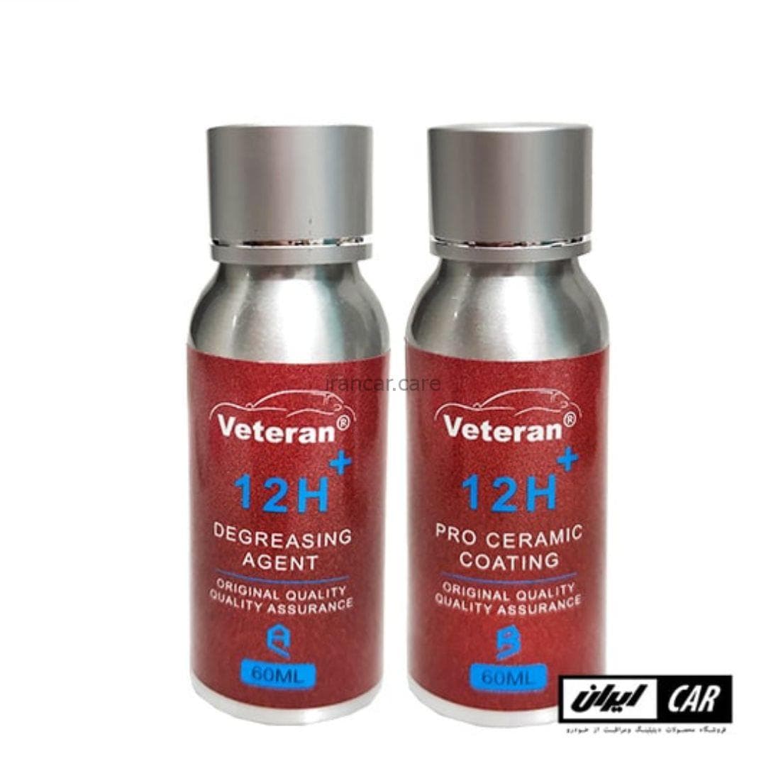 کیت نانو سرامیک بدنه خودرو دوقلو وترنا پرو مدل Veteran 12H Pro ceramic coating — تصویر ۹