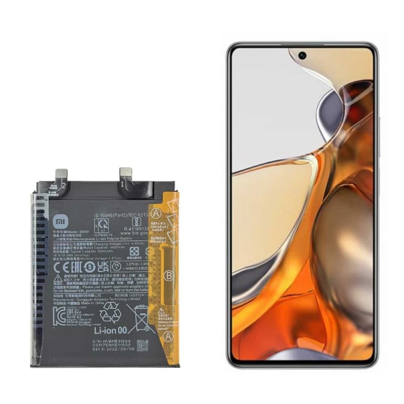 باتری گوشی شیائومی Mi 11T مدل BM59 — تصویر ۷