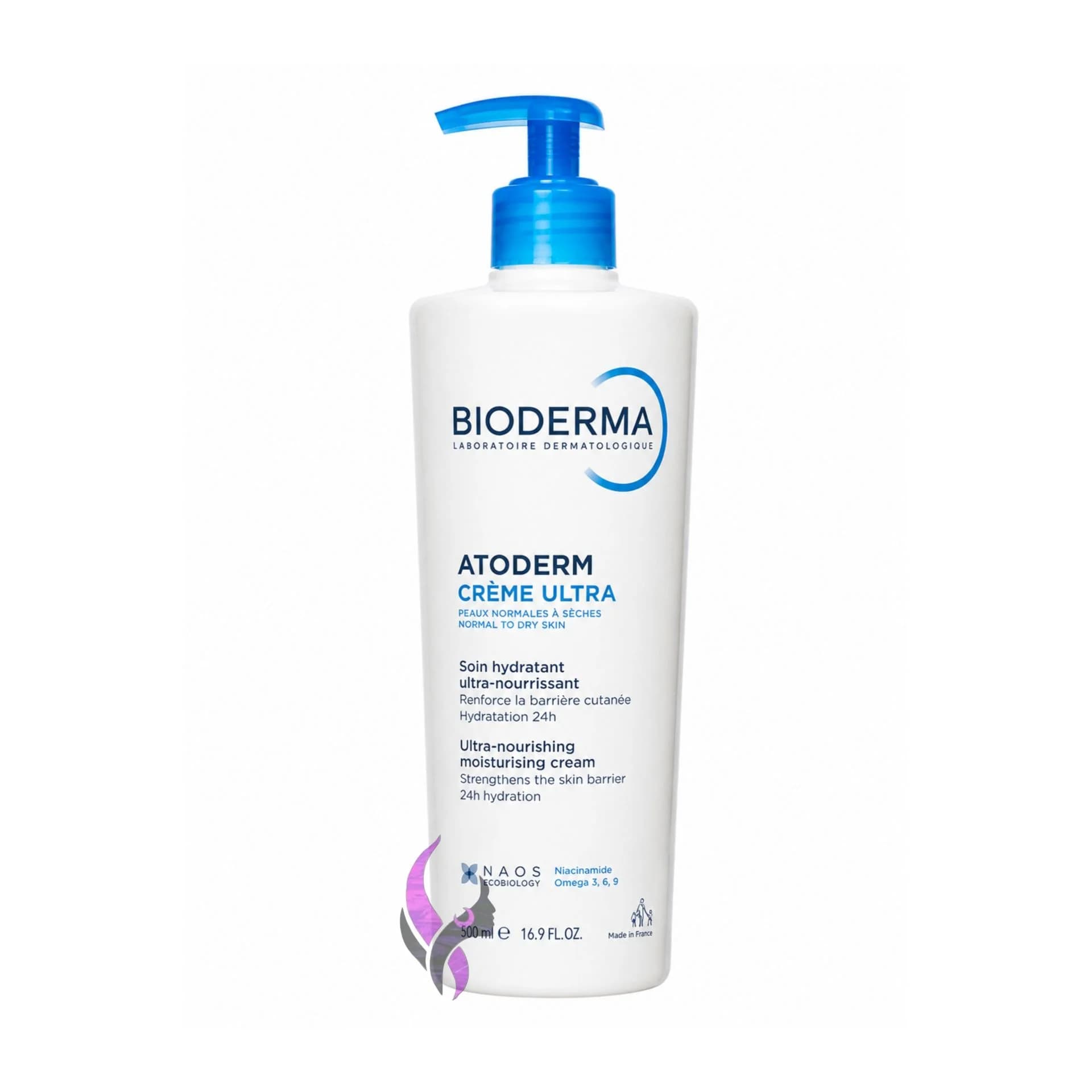 کرم مرطوب کننده صورت و بدن اتودرم بایودرما 500 میل{ BIODERMA } — تصویر ۸