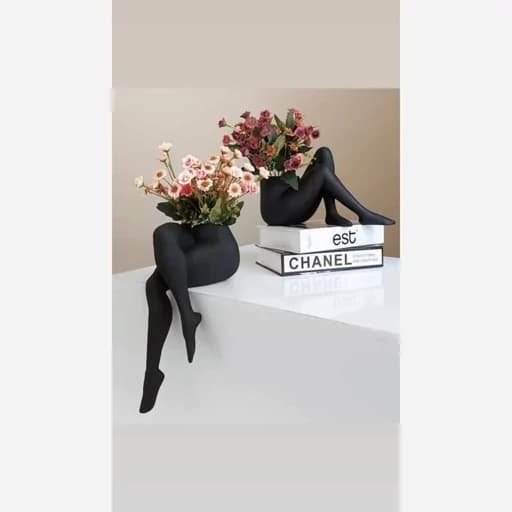 گلدان پا لبه نشین و نشسته در 2 مدل — تصویر ۵