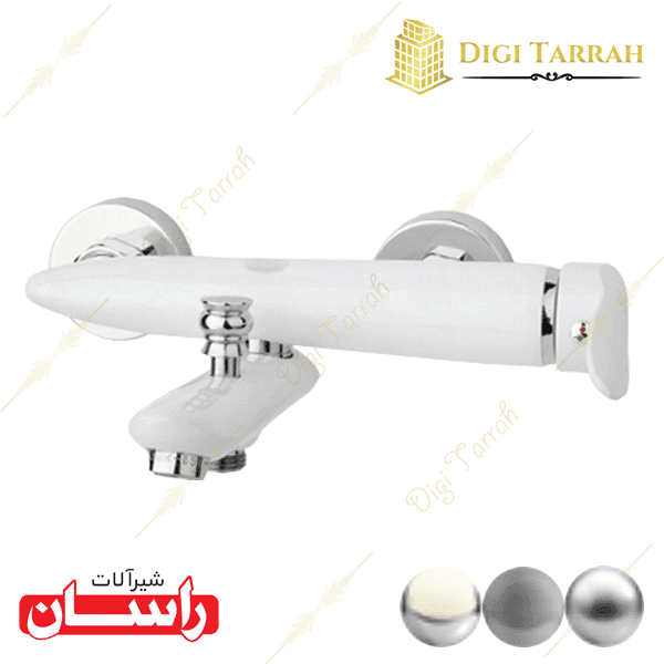 شیرآلات راسان شیر دوش رابیت — تصویر ۹