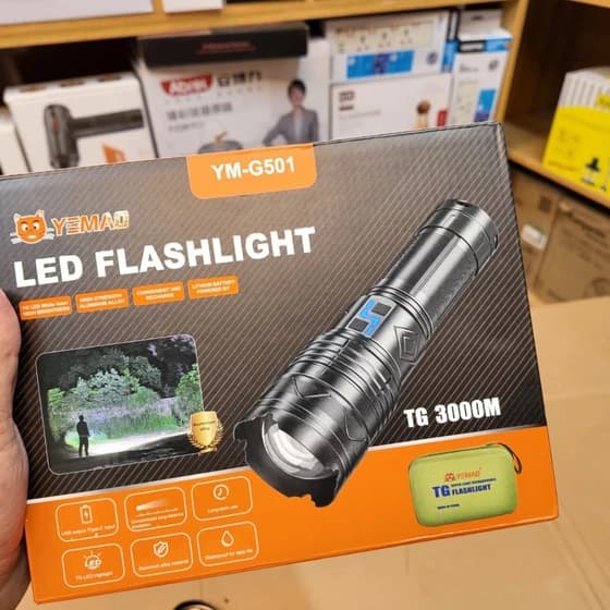 چراغ قوه YM-G501 با برد 1 کیلومتر — تصویر ۲