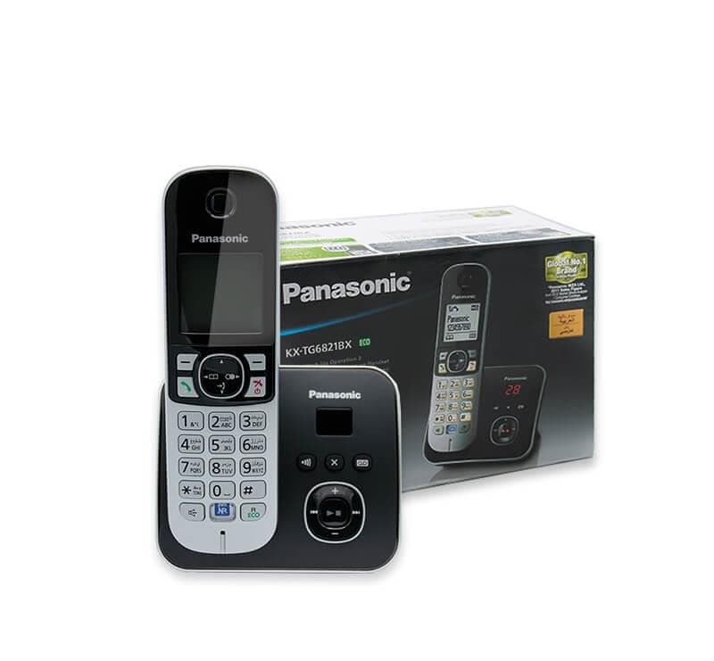 تلفن بی سیم پاناسونیک مدل KX-TG6821 ا Panasonic KX-TG6821 Cordless Telephone — تصویر ۴
