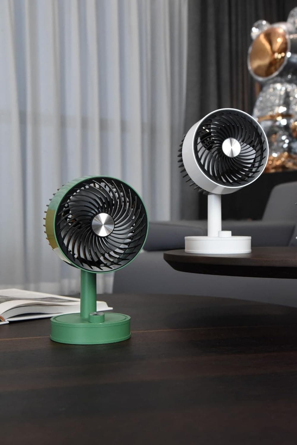 پنکه رو میزی شارژی MOBILE DESKTOP FAN JIEJIA