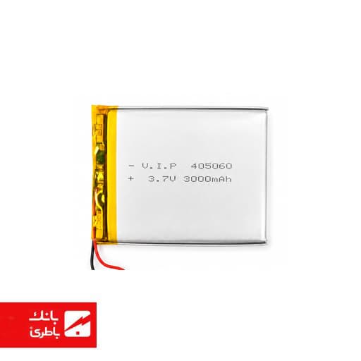 باتری لیتیوم پلیمر 405060 ظرفیت 3000 میلی آمپر ساعت