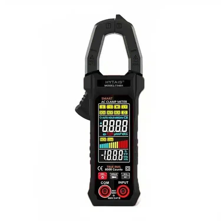 کلمپ متر هوشمند دیجیتال 600 آمپر AC / DC مارک HYTAIS مدل TS601 — تصویر ۲