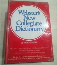 کتاب Websters new collegiate dictionary دست دوم