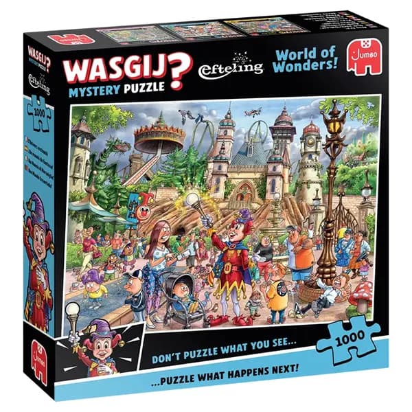 پازل 1000 تکه Wasgij Mystery جامبو طرح دنیای شگفتانگیز افتلینگ