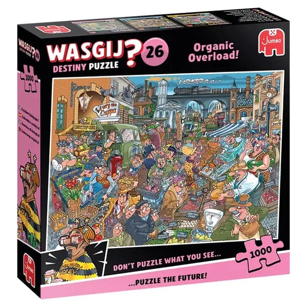 پازل 1000 تکه Wasgij Destiny جامبو طرح تب ارگانیک
