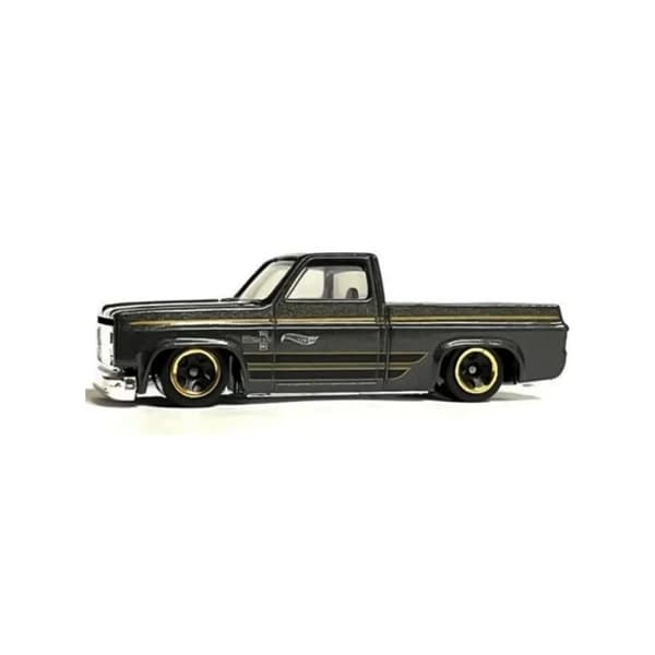 ماشین هات ویلز مدل 83 Chevy Silverado مشکی متالیک کد JMT29 — تصویر ۴