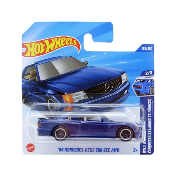 ماشین هات ویلز مدل 89 Mercedes Benz 560 SEC AMG کد JBB85 — تصویر ۴