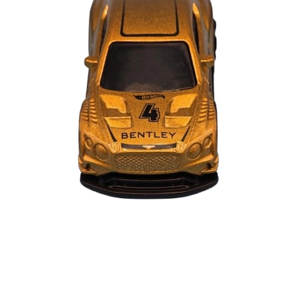 ماشین هات ویلز مدل 2018 Bentley Continental GT3 طلایی کد JBC18 — تصویر ۶