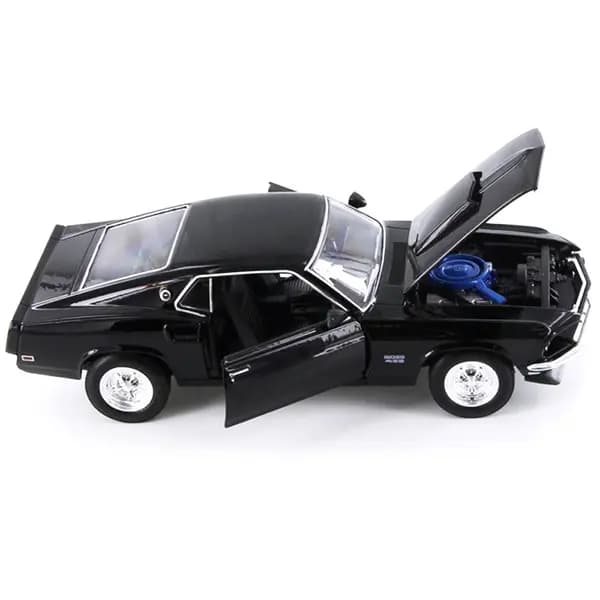 ماکت ماشین فلزی ویلی Welly مدل Ford Mustang Boss 429 1969 1:24 — تصویر ۴