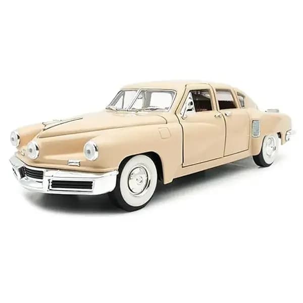 ماکت ماشین فلزی لاکی دایکست مدل 1948 Tucker Torpedo کرم — تصویر ۸