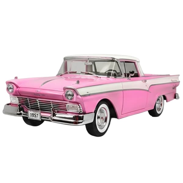 ماکت ماشین فلزی لاکی دایکست مدل 1957 Ford Ranchero Pickup Truck صورتی