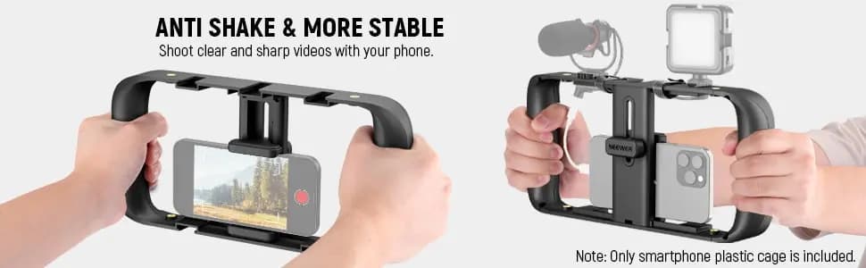 ریگ فیلمبرداری موبایل نیور NEEWER Mobile Phone Video Rig A104 — تصویر ۸