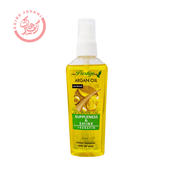 سرم مو نیو پرستیژ کالر مدل آرگان سری KERATIN حجم 75 میل