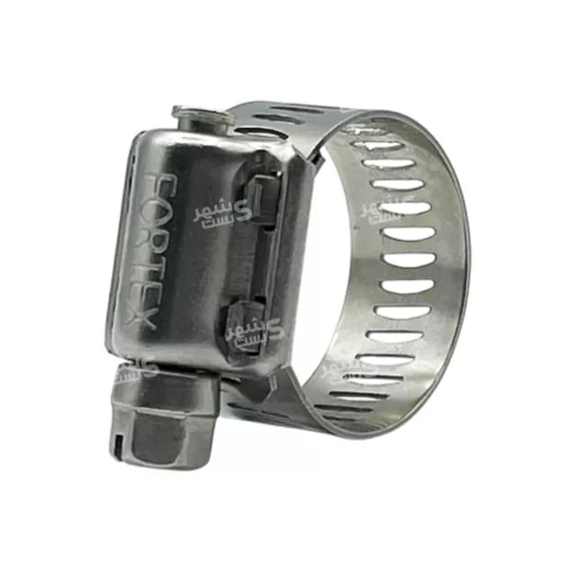 بست شیلنگ استیل 19/26 میلیمتر فورتکس (FORTEX) — تصویر ۱۲