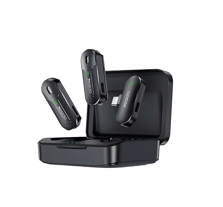 میکروفون یقهای یسیدو Yesido Lavalier Mic KR17 (Type-C)