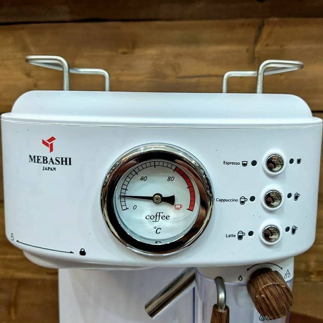اسپرسوساز مباشی ECM2500 ظرفیت ۱.۵ لیتر | فیلتر استیل + بخار قدرتمند — تصویر ۸