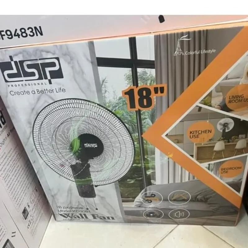 پنکه دیواری DSP KD3081 | خرید پنکه دیواری کمصدا از ریوکالا — تصویر ۳