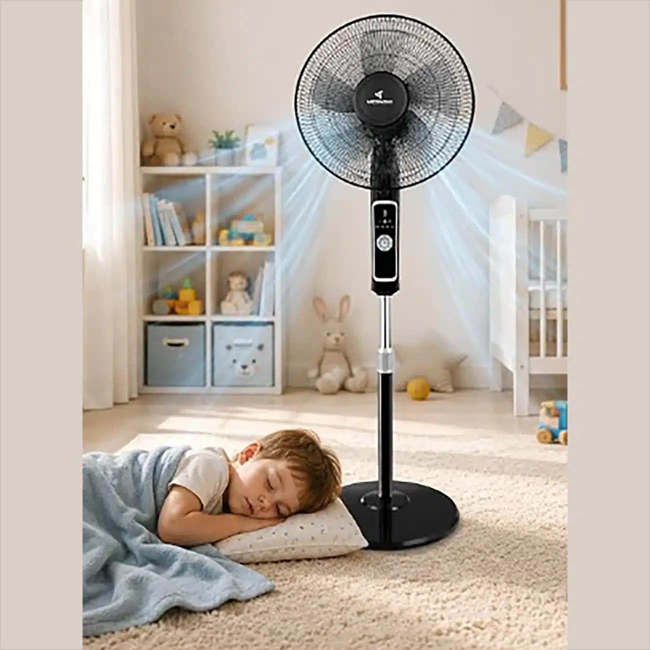 پنکه ایستاده برقی مباشی Mebashi مدل ME-STF1002 ریموت دار — تصویر ۶