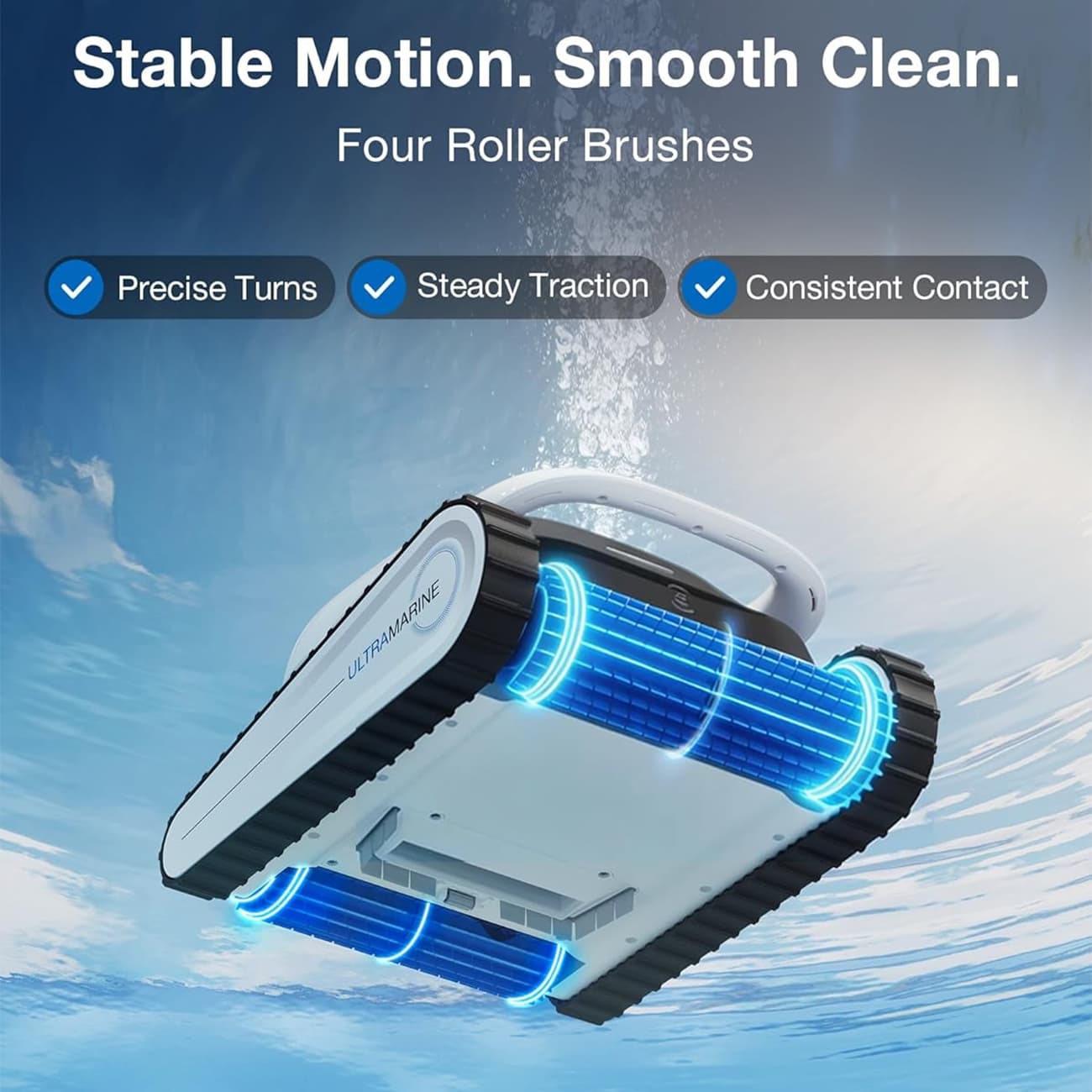 جارو رباتیک استخر اکوواکس ECOVACS مدل SWB11 بی سیم — تصویر ۹