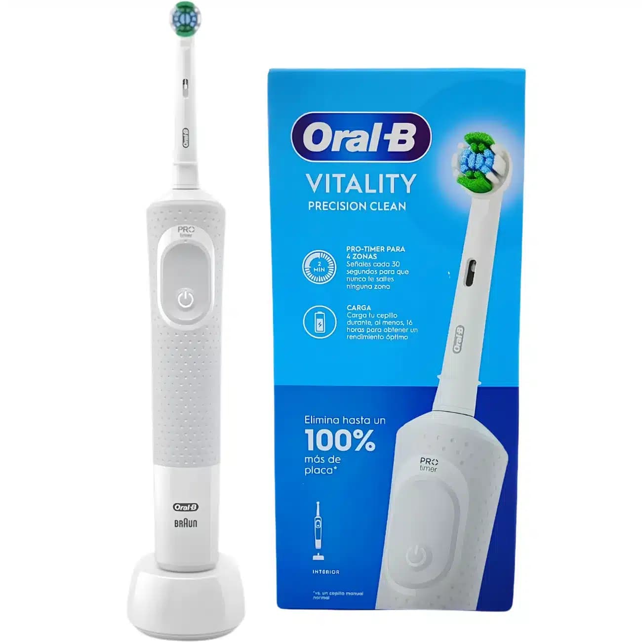 مسواک برقی شارژی اورال بی Oral-B مدل Vitality Precision Clean — تصویر ۹
