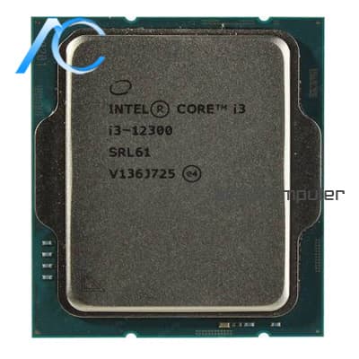 پردازنده اینتل دسته دوم سری CPU INTEL USED CORE i3-12300 ALDER LAKE