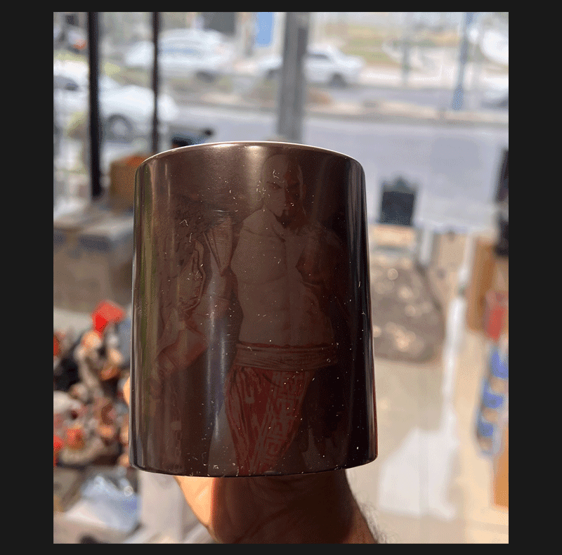 ماگ حرارتی طرح گاد آو وار (God of War)