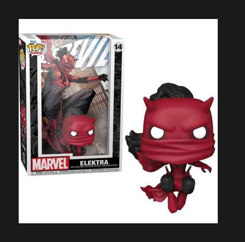فانکو پاپ پک کامیک الکترا مارول funko pop comic elektra marvel 14