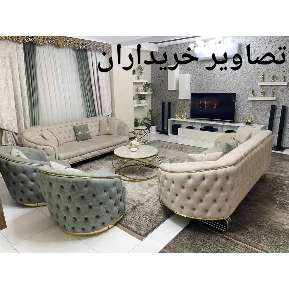 مبل راحتی مدل لاوین چستر ۸ نفره|7نفره|5نفره — تصویر ۵