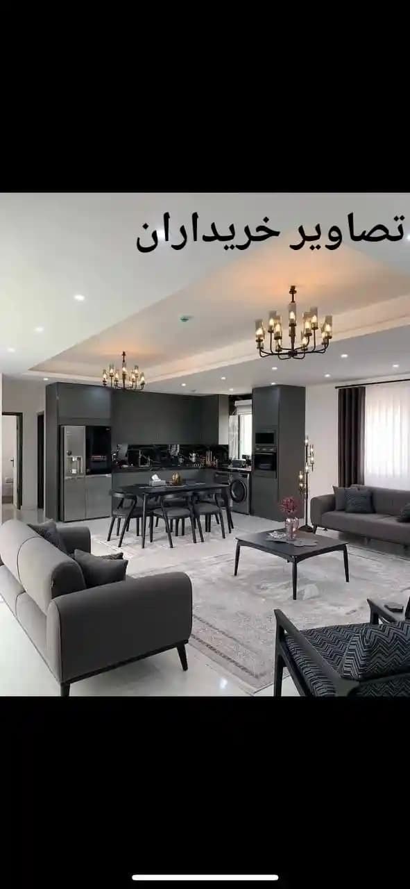 مبل راحتی منیمال مدل Z ست 8 نفره — تصویر ۸