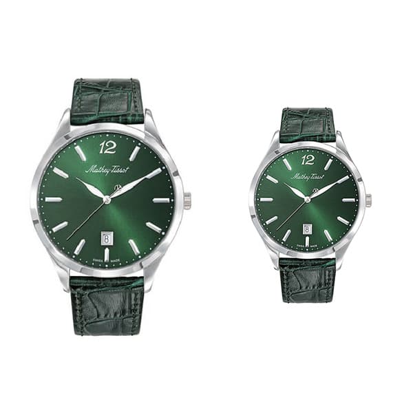 ساعت مچی متی تیسوت ست زنانه و مردانه مدل MATHEY TISSOT H411AV-D411AV