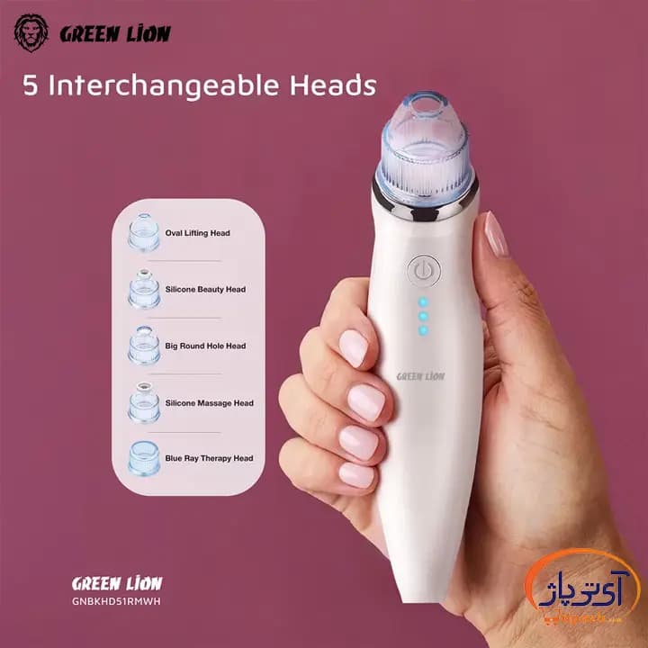 پاک کننده جوش سرسیاه گرین لاین SKIN CARE SOLUTION 5in1 — تصویر ۵