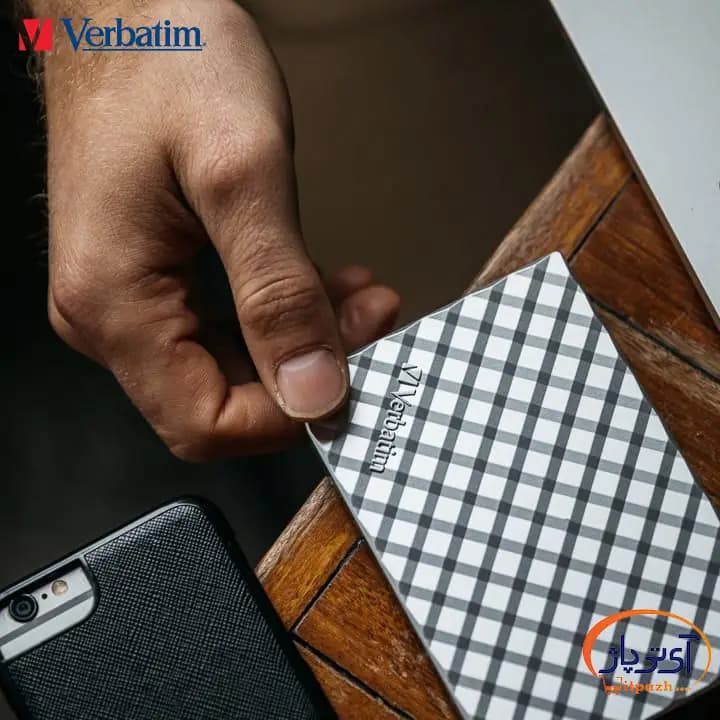 هارد اکسترنال ورباتیم Verbatim Store N Go Pattern 53195 ظرفیت 2 ترابایت — تصویر ۱۲