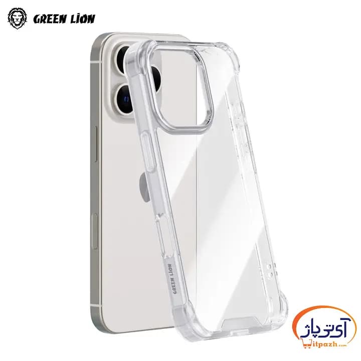 گارد شفاف گرین لاین ضد ضربه Anti Shock Case گوشی Iphone 16 Pro — تصویر ۷