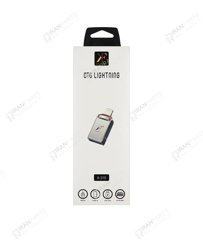 مبدل OTG لایتنینگ کی اف سنیور مدل KF Senior A-310 — تصویر ۳