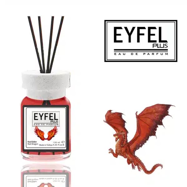خوشبو کننده هوا ایفل اصل EYFEL مدل رد دراگون (اژدهای قرمز) red dragon کد (9502) — تصویر ۳