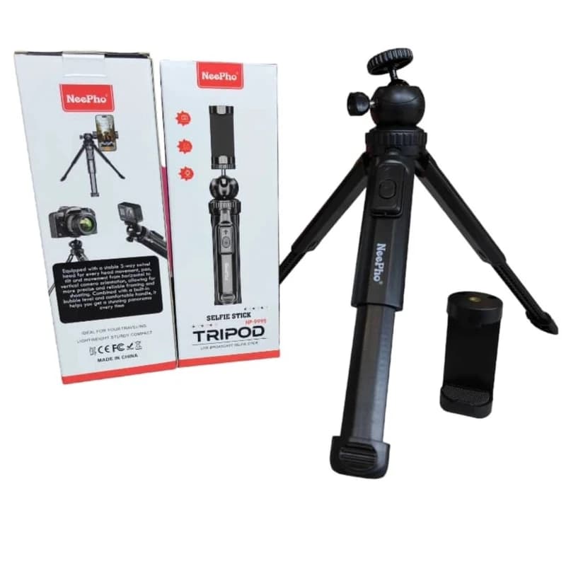 سه پایه نگهدارنده گوشی موبایل نیفو مدل NP-999S به همراه ریموت — تصویر ۴