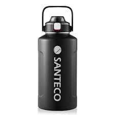بطری دوجداره سانتکو اری مشکی SANTECO ERIE 1900 CC