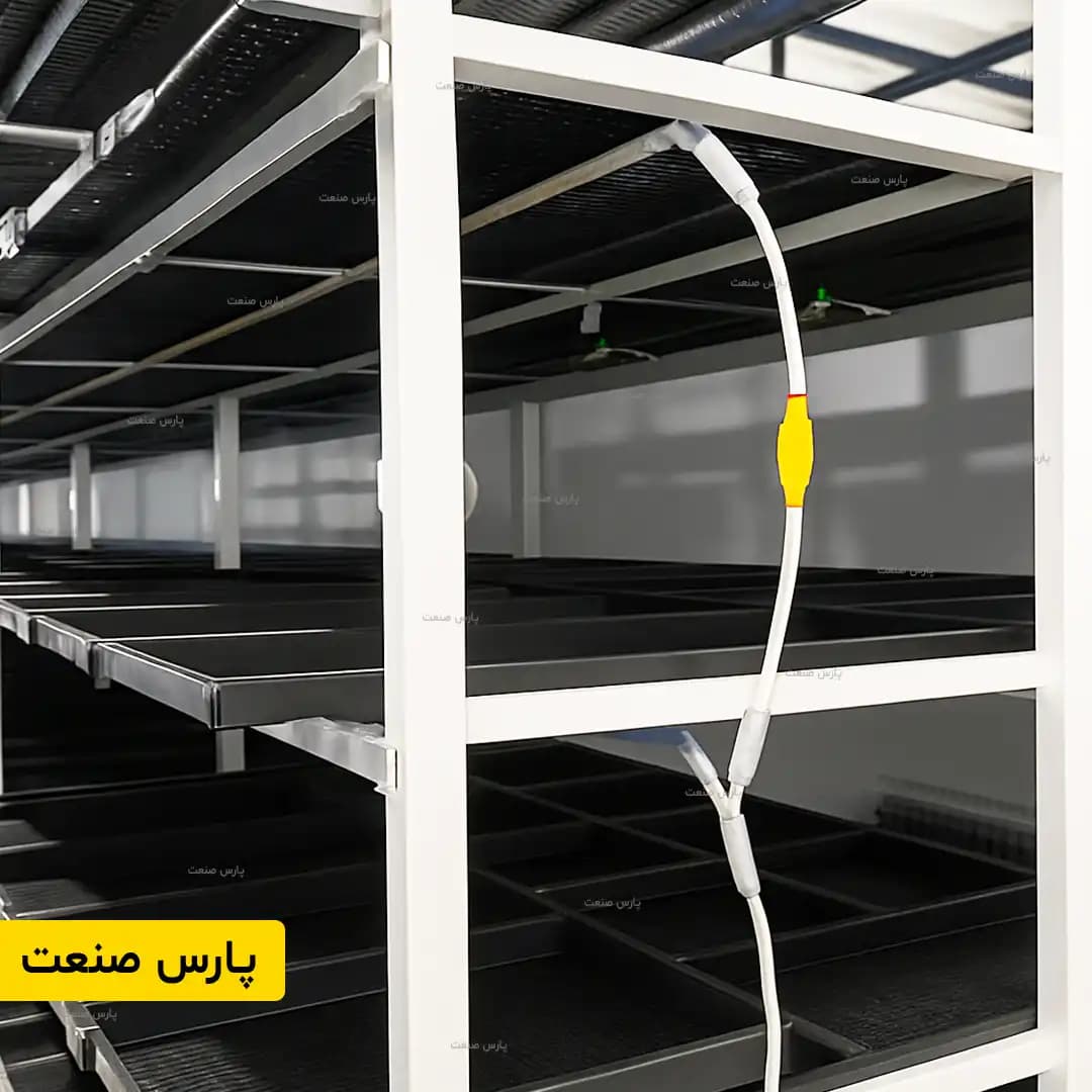 سازه کشت علوفه هیدروپونیک- روزانه 50 کیلو