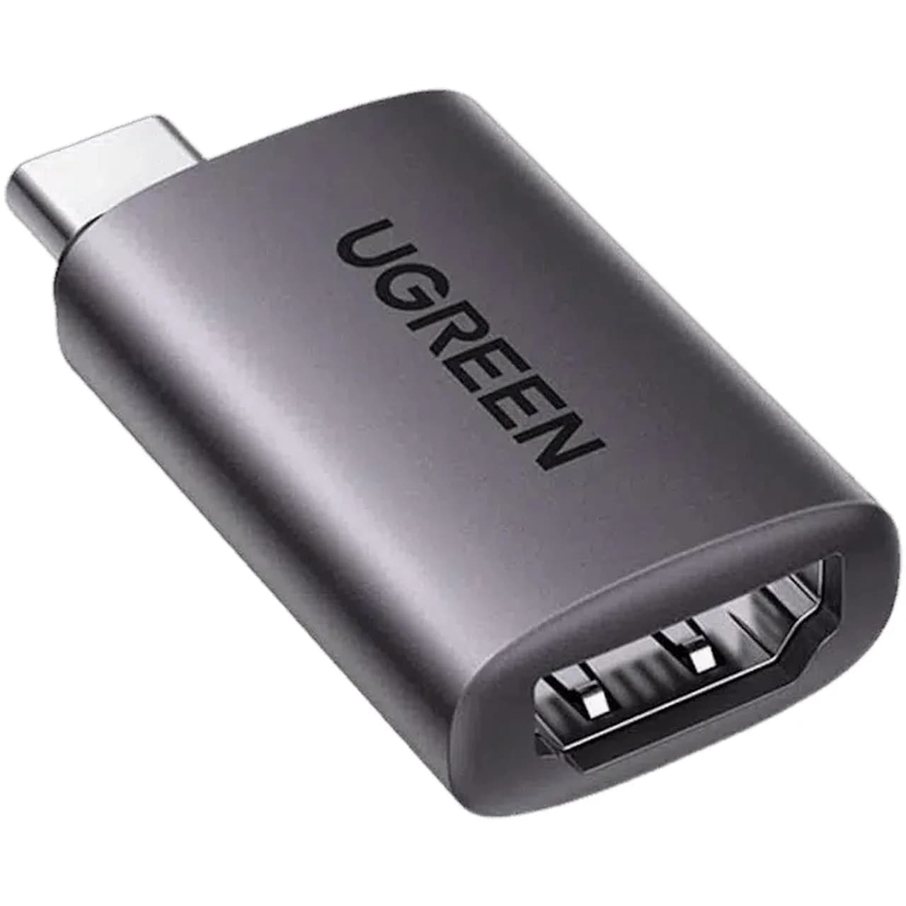 تبدیل UGREEN Type-C To HDMI مدل 70450 – خاکستری (گارانتی 18 ماهه آسان پیشرو)